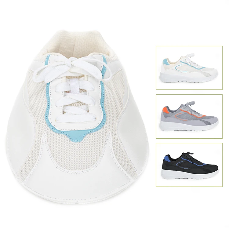 customize tpu film sports running shoe upper semi finished shoe uppers for men shoes upper