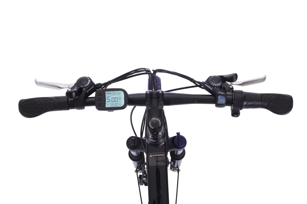 48V 10AH Folding Electric Mountain Bike Integrated Wheel 400W Max Motor