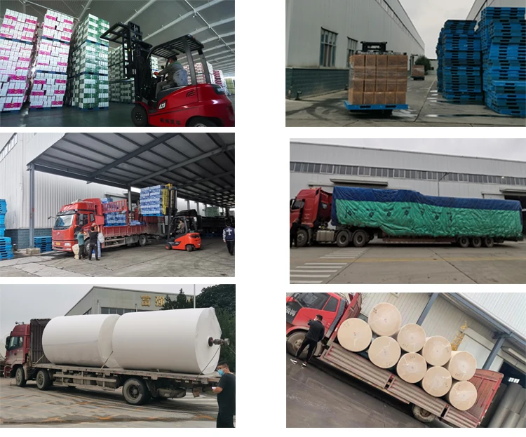 Factory Wholesale unbleached bamboo jumbo mother roll Raw Material for making toilet paper Napkins Paper Mother Parent Roll