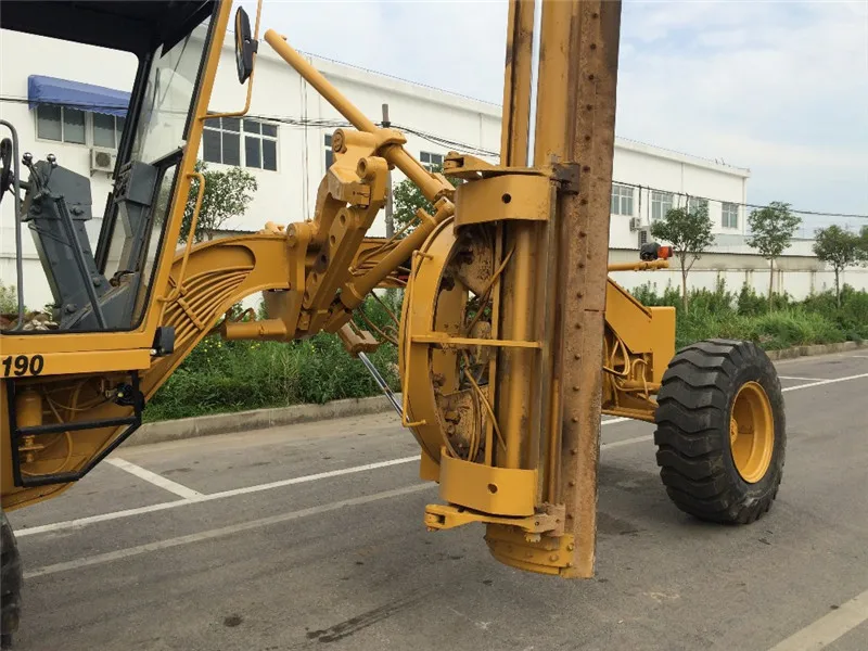 Used Motor Grader CAT 120H Construction Good Efficient Small Ripper Used Motor Graders
