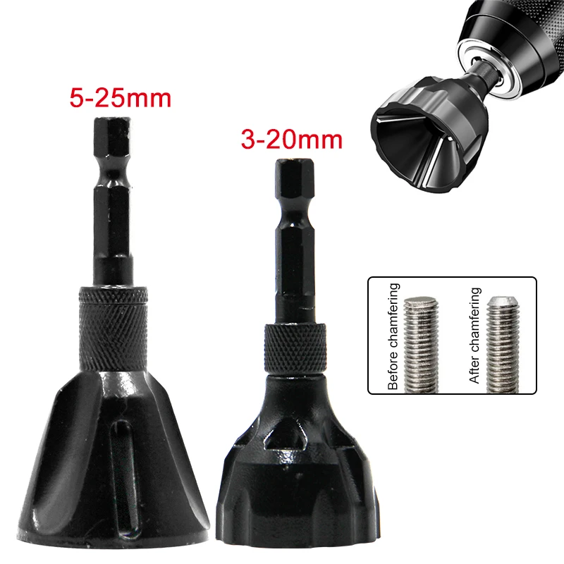 Deburring and chamfering machine outer circle chamfering thread fillet trimming screw