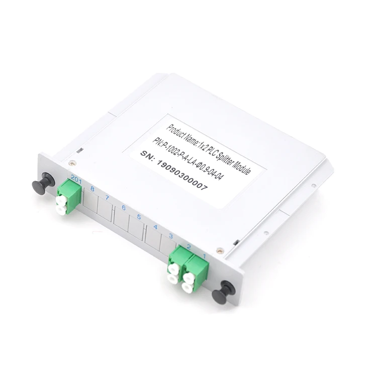 Factory Directly PLC Splitter Device LC/APC 2x4 Insertion /LGX /Cassette type Fiber Optic fiber optic equipment