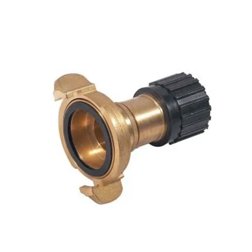 
Brass or bronze storz coupling for fire hydrant system 