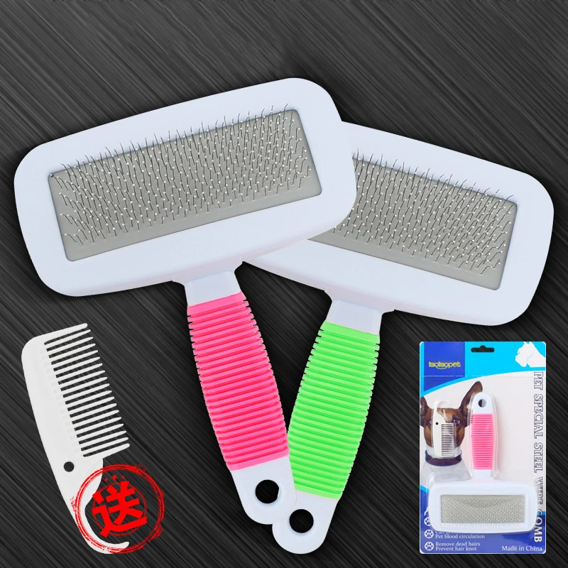
Amazon Hot Sale Cheap pet cleaning brush for Dogs Dog Slicker Brush Dog Grooming Brush 