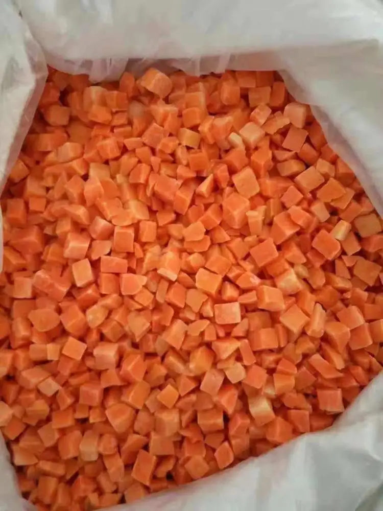 Freeze Dried Vegetable FD Carrot Dices Cubes