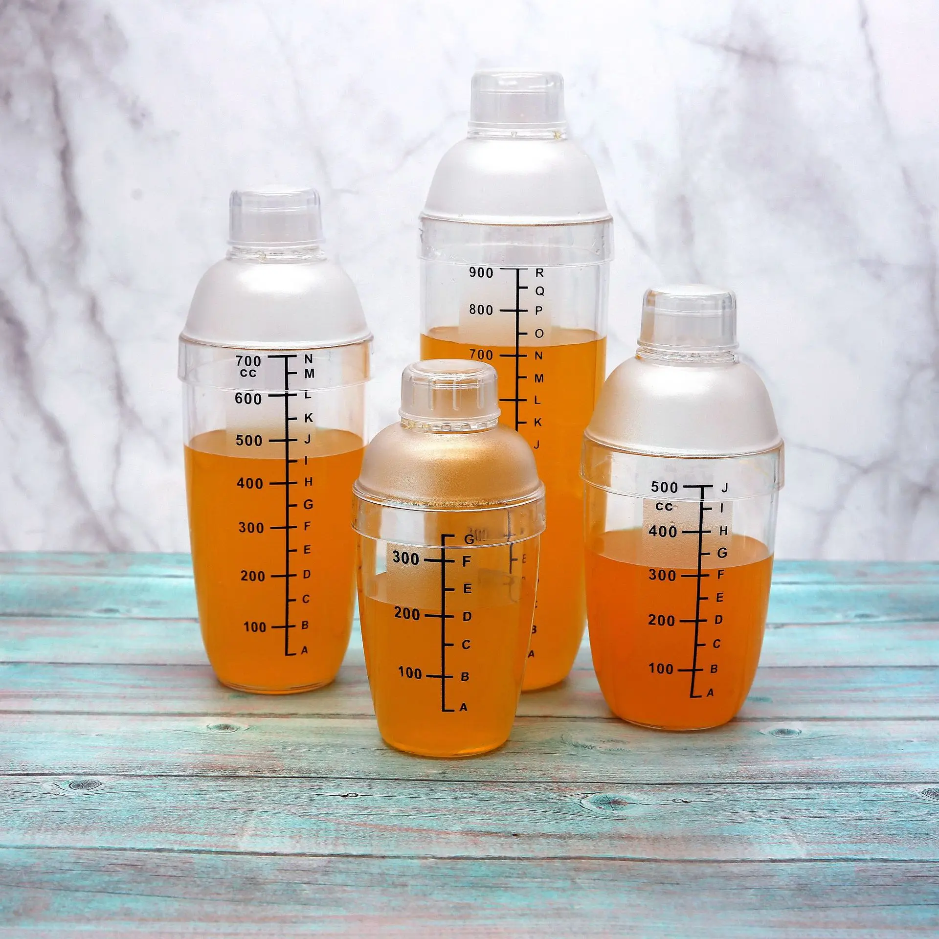 PC Plastic Clear Transport Easy to use Bar Tool For Wine 530ML CC Cocktail Shaker