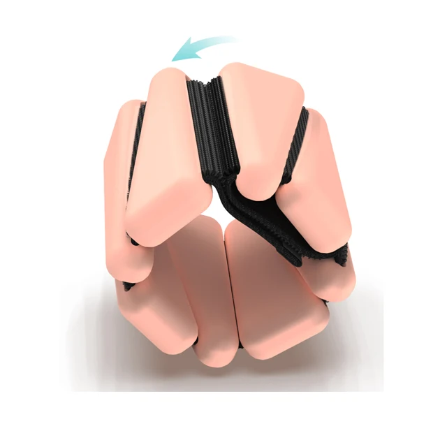 Yoga Fitness 4 Pounds Weight-Bearing Bracelet Sports Fitness Swimming Weight-Bearing Silicone Ankle Wrist Gym Strap