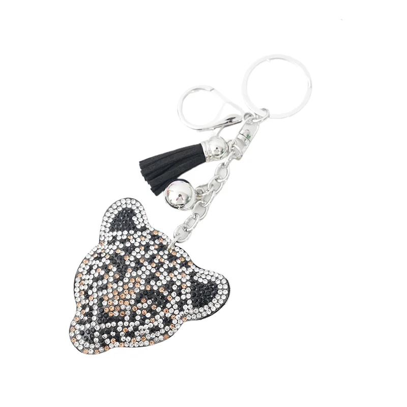 2406 kunhe трансграничный горячий Западный Ветер Леопард брелок с бахромой кулон рюкзак аксессуары производители которые