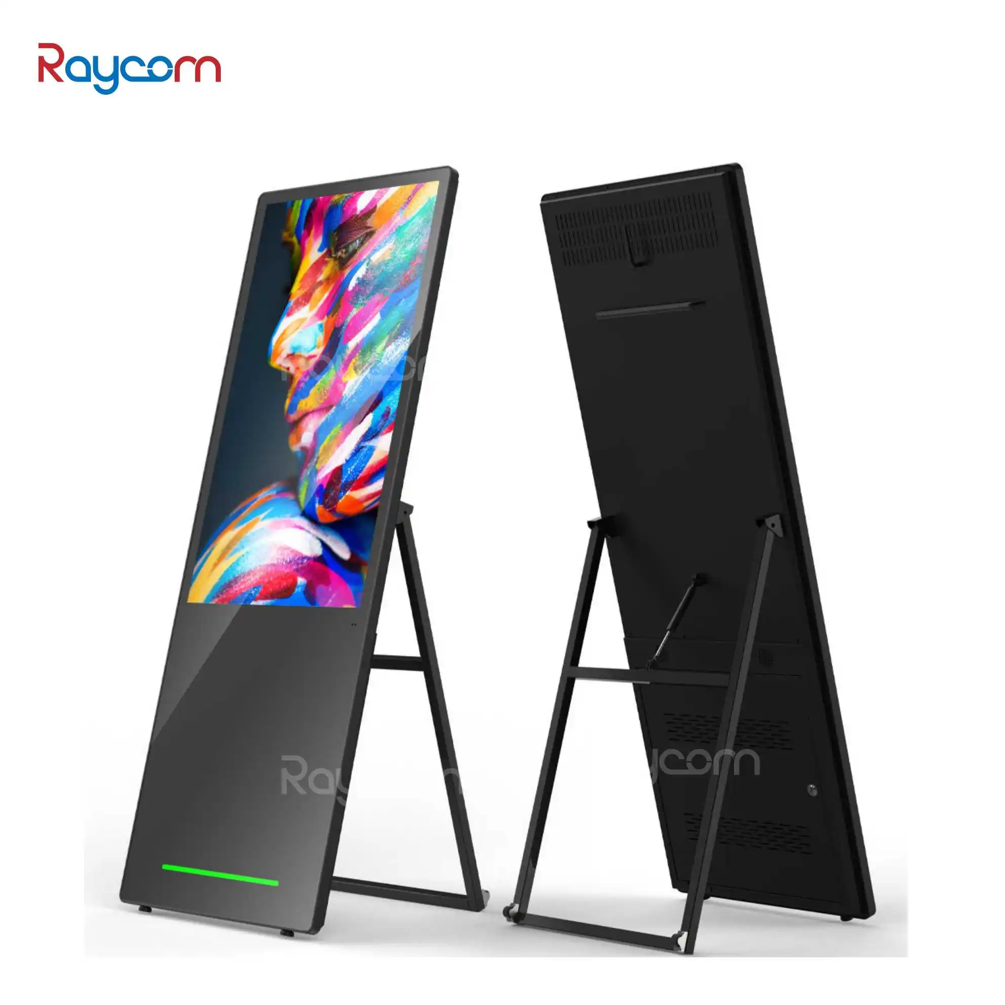 Raycom 40 Inch Digital LCD Touch Screen Kiosk Portable Restaurant Mobile Display Hot Promotion Shopping Malls Elevators SDK