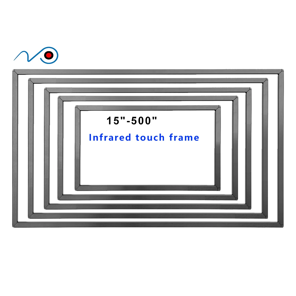 75 Inch Usb Infrared Touch Overlay Kit 20 Point Touch Screen Frame For TV Interactive Whiteboard