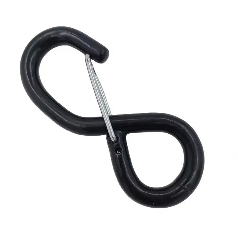 24KN quickdraw carabiner ce with Straight Gate