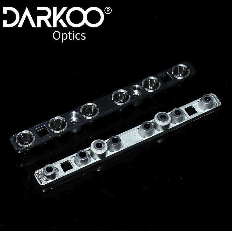 Darkoo Optics OEM ODM Linear Lens Led 15 30 24 60 Degree Acrylic Pmma Lighting Optical Focus Led Linear Light Lens