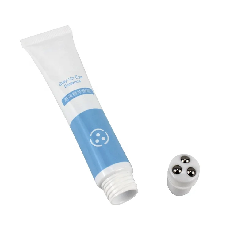 
15 ml 20ml Natural Refillable Soft Massage Gel Packaging Aluminum Plastic Cosmetic Squeezable Empty Eye Cream Tube 