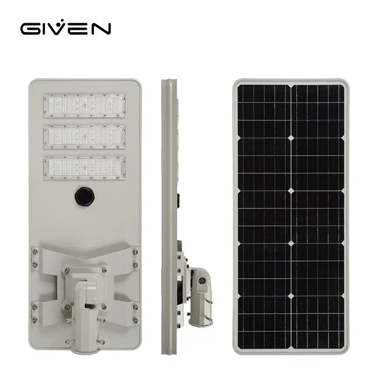 Wholesale IP65 Rainproof Aluminum Outdoor 40W 60W 80W 100W All In One Led Solar Street Light