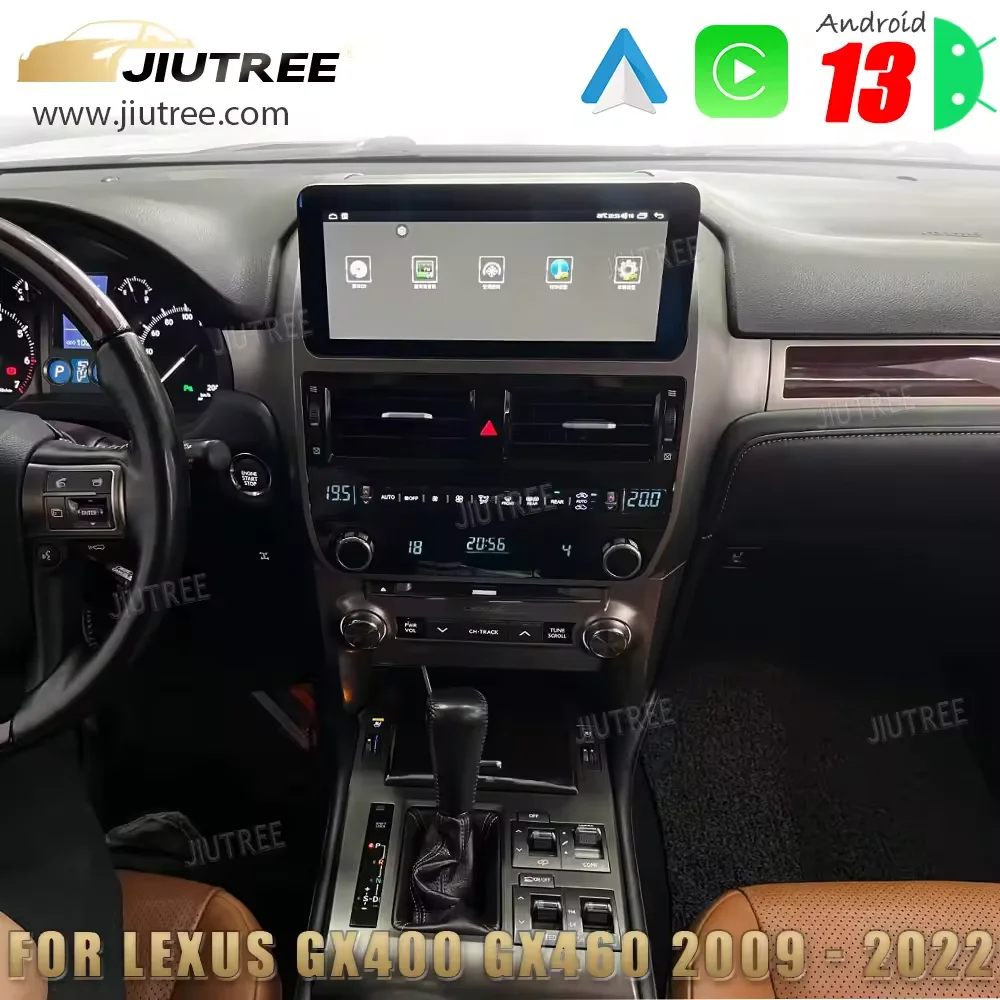 Android Radio For Lexus GX400 460 Android modification multi-media navigation display screen navigation, Carplay reversing image