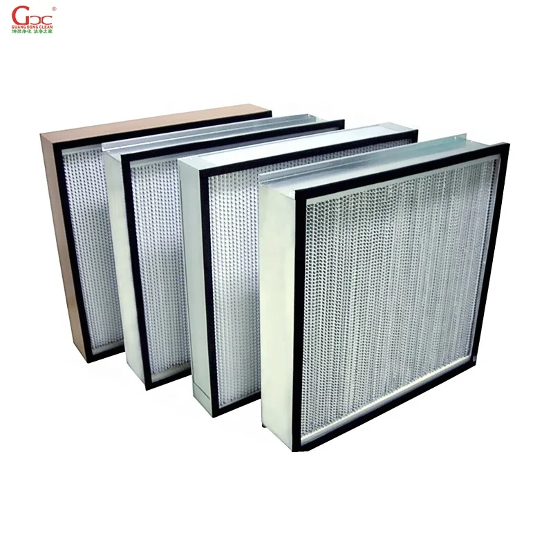 Smoking Room Self Clean HEPA air Filter H14 for Operation Room