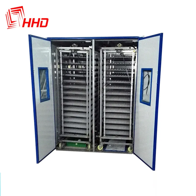 HHD fully automatic incubator large hatching machine 8448 chicken eggs industrial incubator in Zambia