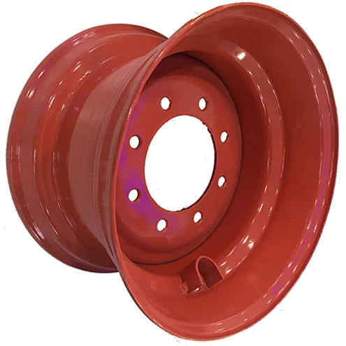 16,5x9,75 бескамерный стальной колесный обод для полу-скользящего погрузчика, Заводские диски в Китае