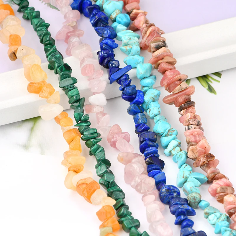 80cm Wholesale Natural Loose Irregular Crystal Lapis Amethyst Chipped Gemstone Bead, Small Gemstone Chip Beads