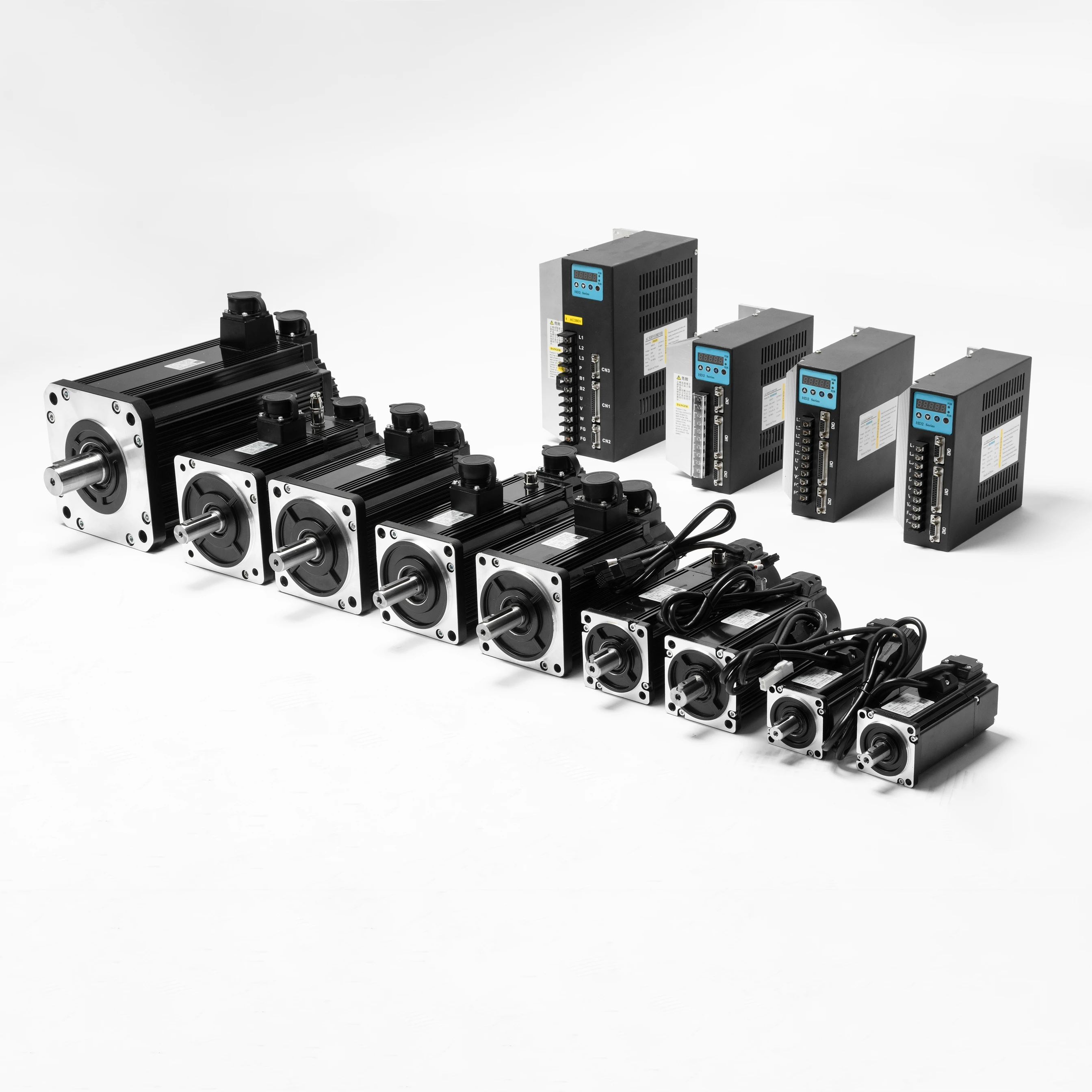 0.2kw 0.4kw 3000 rpm Servo Motor price with servo drive