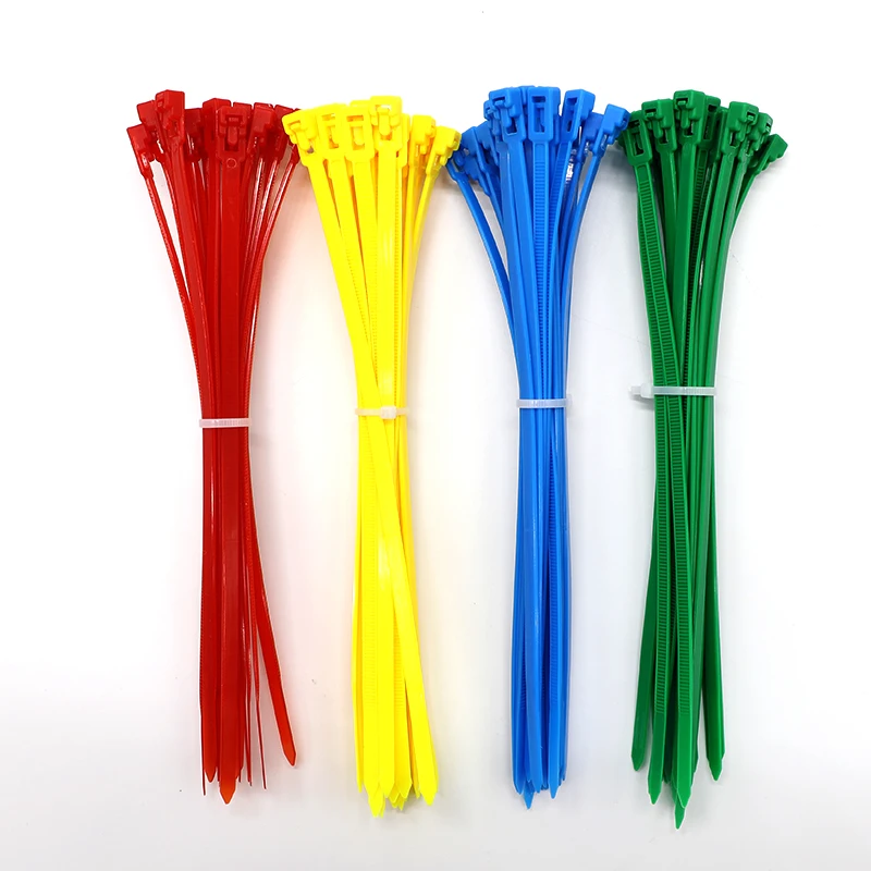 Factory Direct cable zip ties Self-Locking Nylon cabel tie reusable fastening cable ties