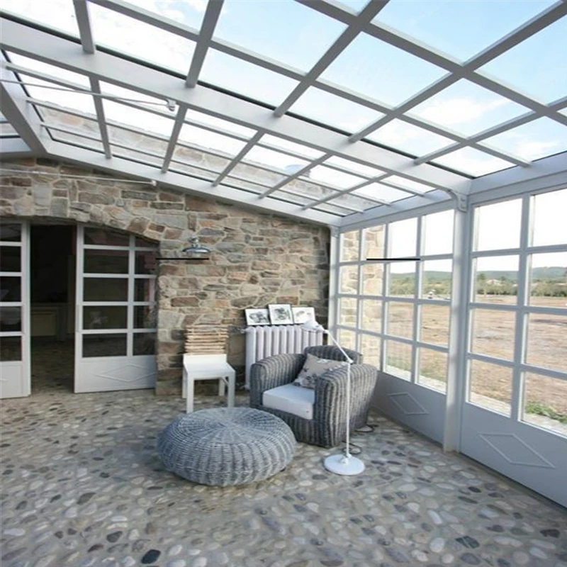 Veranda Green House Sun Porch Patio Screen Enclosure Veranda Conservatory Solarium Winter Garden Sunroom Glass House