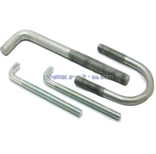 Горячеоцинкованный Якорный болт J-образной формы для строительной промышленности