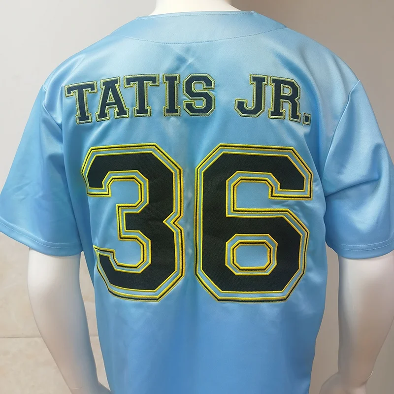 Wholesale Custom Cheap American Baseball Jersey Tshirt Solid Color Sport Jersey Baseball Custom Sublimation