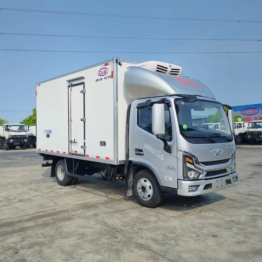 High Quality FOTON LINGHANG 5 Tons 4*2 LHD/RHD Refrigerator Truck