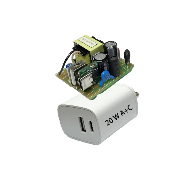 pd 45w gan charger usb c power adapter dual type cCKD pd fast charging solution ic chip manufacturer and provider in Shenzhen