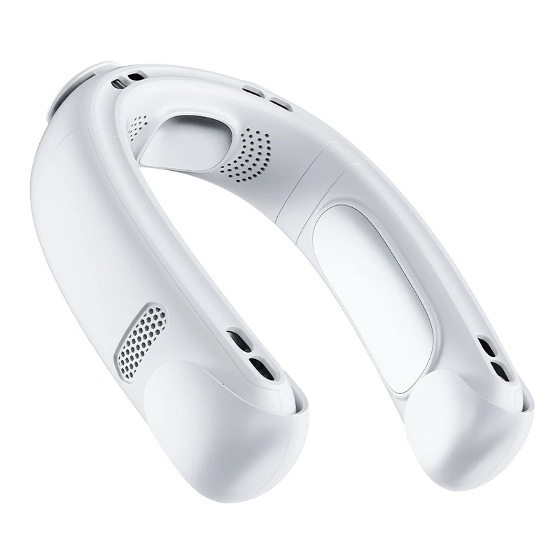 2023 Newly Listed Semiconductor Refrigeration Neck Fan 5000MAH Large-capacity Lazy Fan Ice-cold Fan