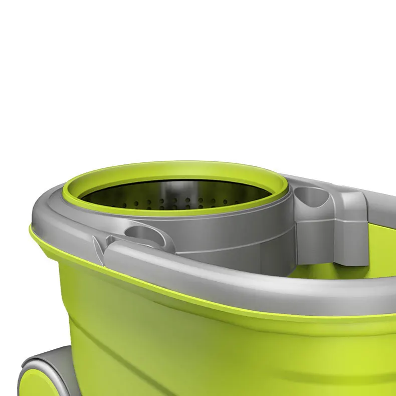 WONDERFUL New Design Household Floor Cleaning 360 Rotatinhg Mop Bucket Dual Drive Microfiber Spin Mop and Bucket with wheels
