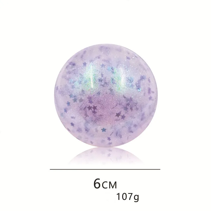 Gold star TPR decompression stress relief ball fidget toys squeeze vent toy funny pinch ball for adult and kids