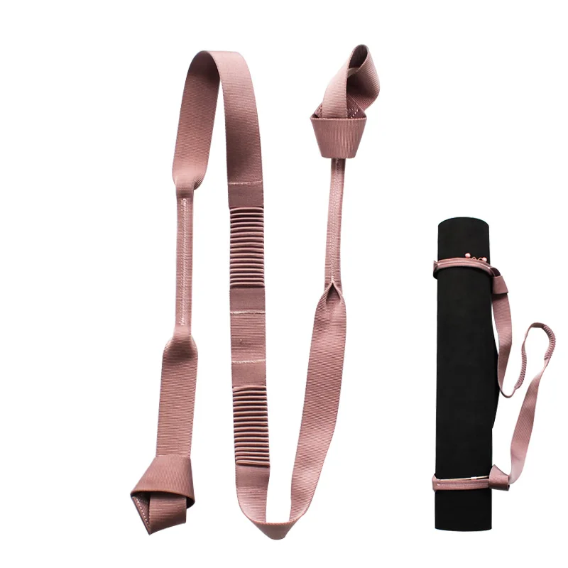 Nylon Band Durable Yoga  Mat carrying  Straps Stretch Yoga Strap adjustable yoga mat strap