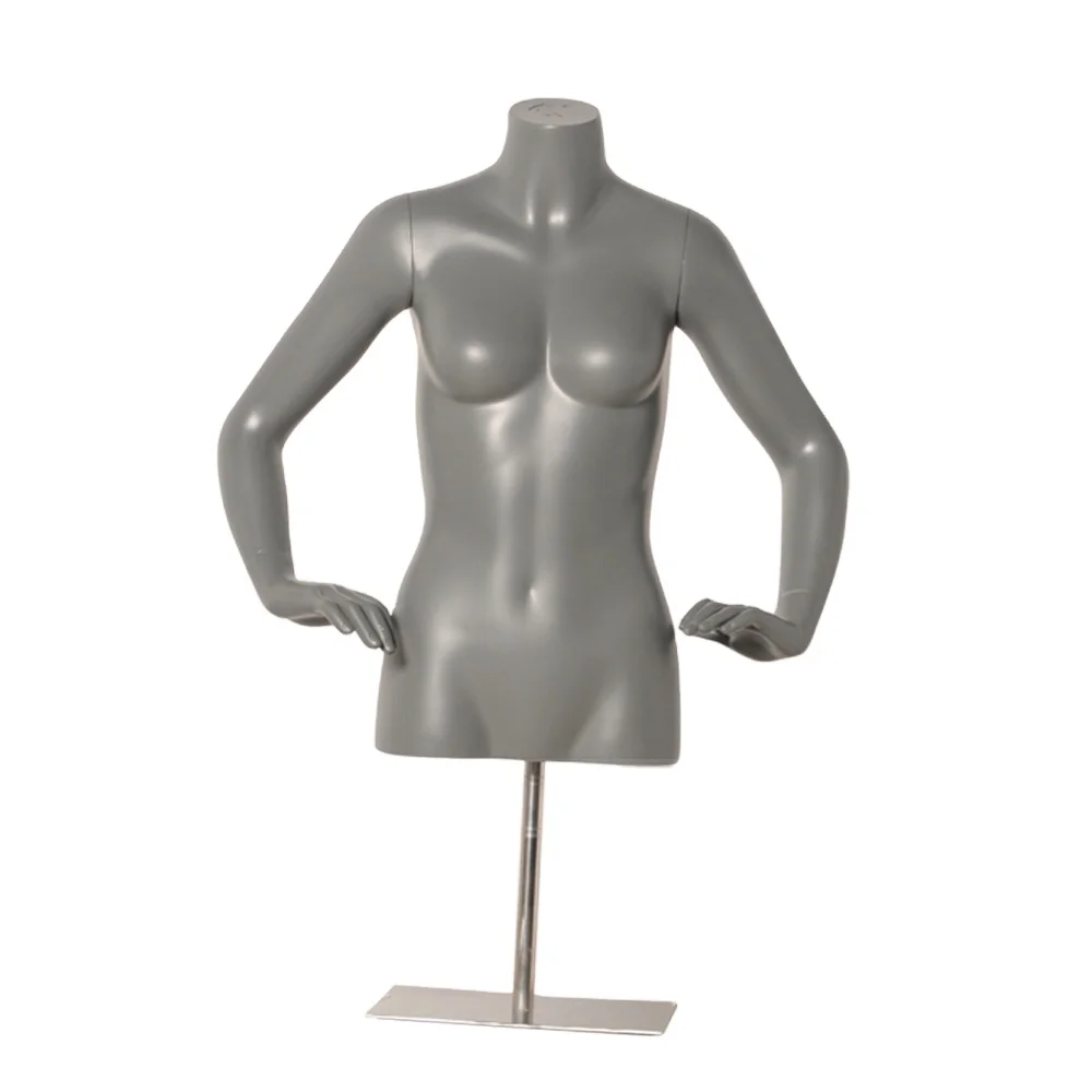 Women Fiberglass Dress Forms Big Bust Torso Female Mannequin