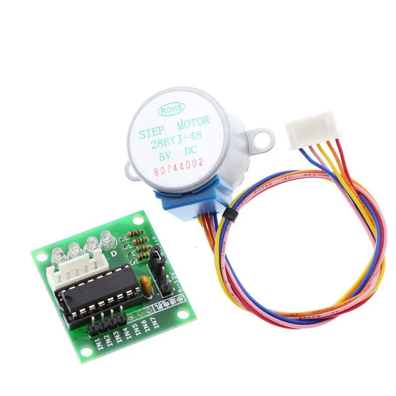 Stepper Step Motor + Driver Bos Custom PCB Design Multilayer PCB PCBA Manufacturer 5V 4-phase ULN2003 with Drive Test Module 50