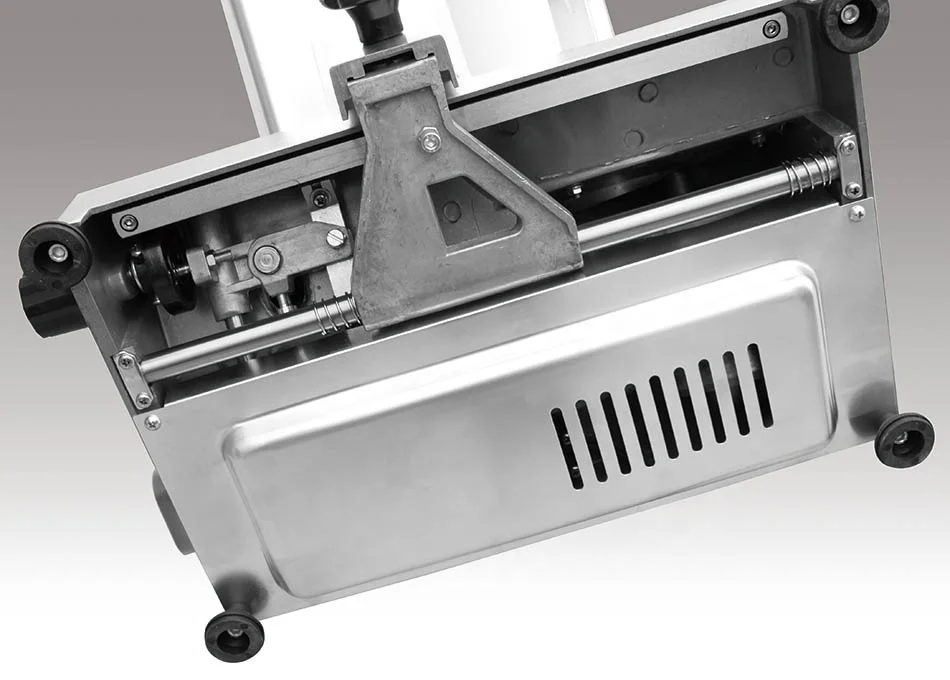 Ham slicer can also cut frozen meat and sausage