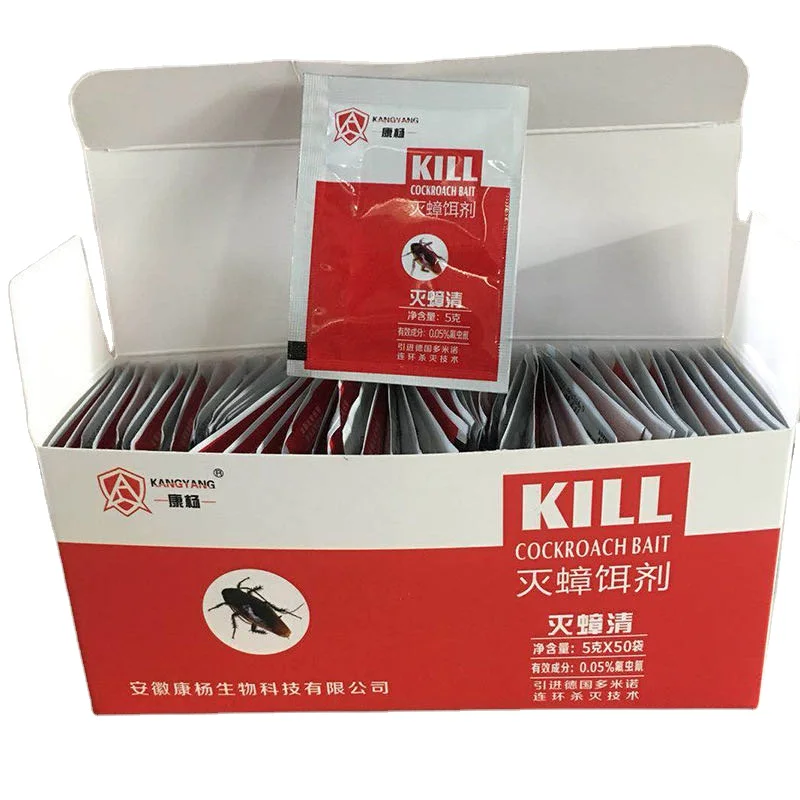 Factory direct sale brand new upgraded formula kill cockroaches baits OEM/DOM 5g 10g