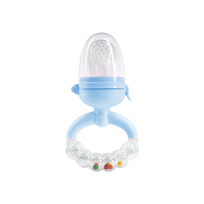 Legenday New Design Baby nipple Supplies & Products Bell Baby Feeding Set rattle Silicone Baby Feeder Fruit Food pacifier