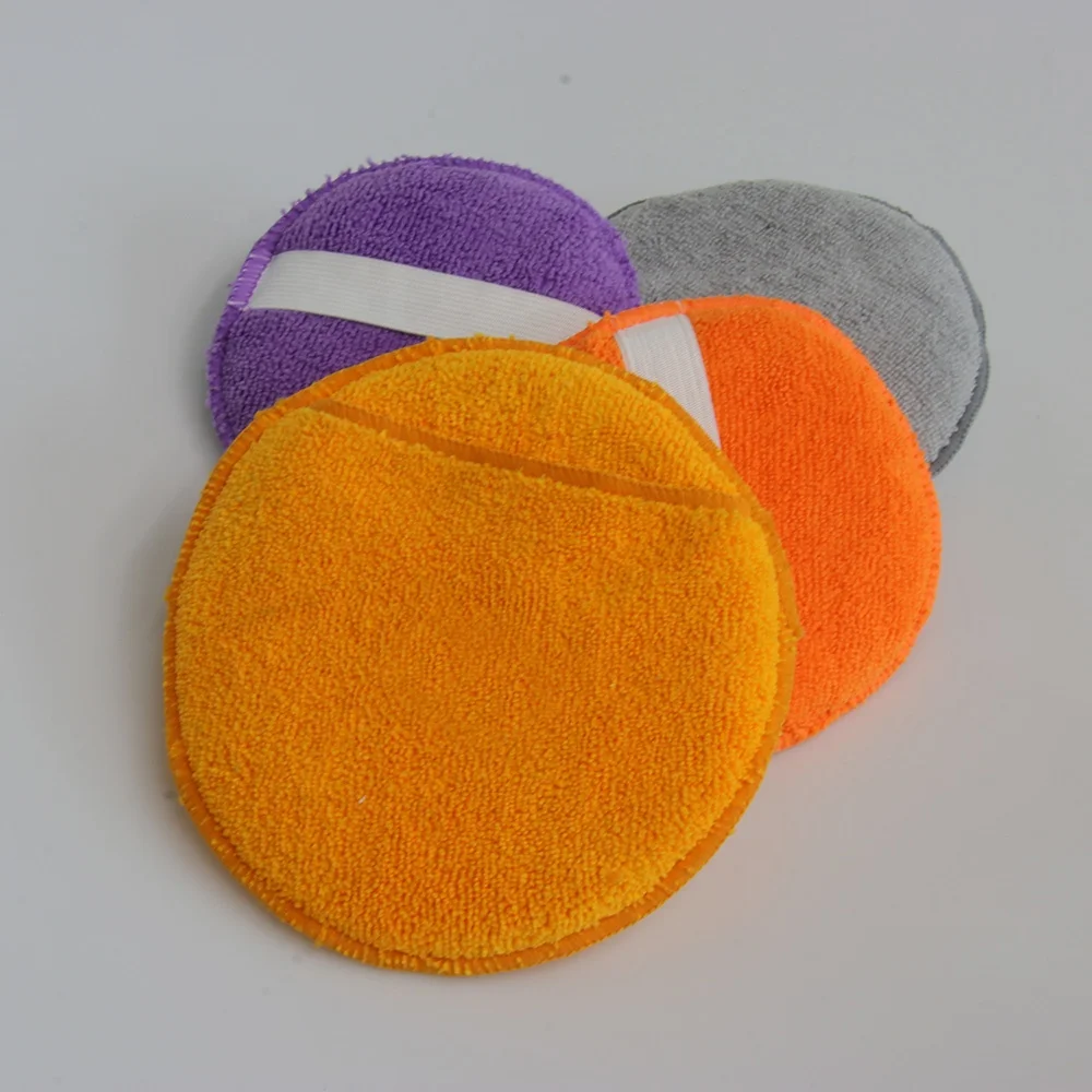 Hot Selling Car Detailing Polish Wax Microfibre Applicator Pad
