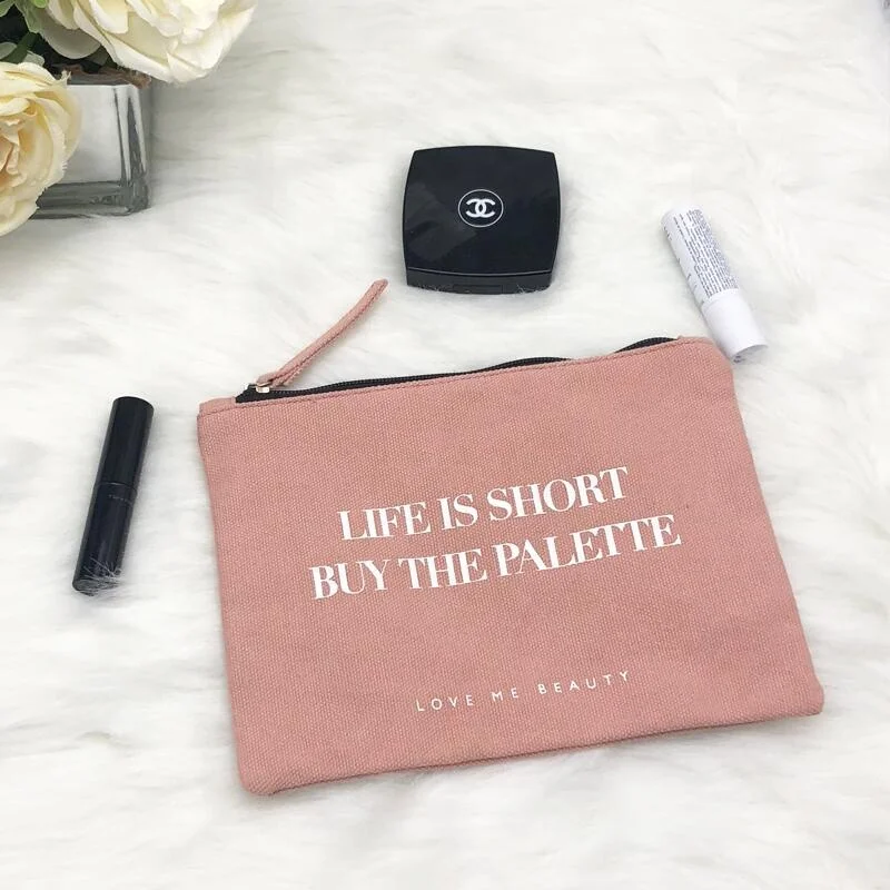 Высококачественный роскошный красочный хлопчатобумажный холщовый чехол на молнии с