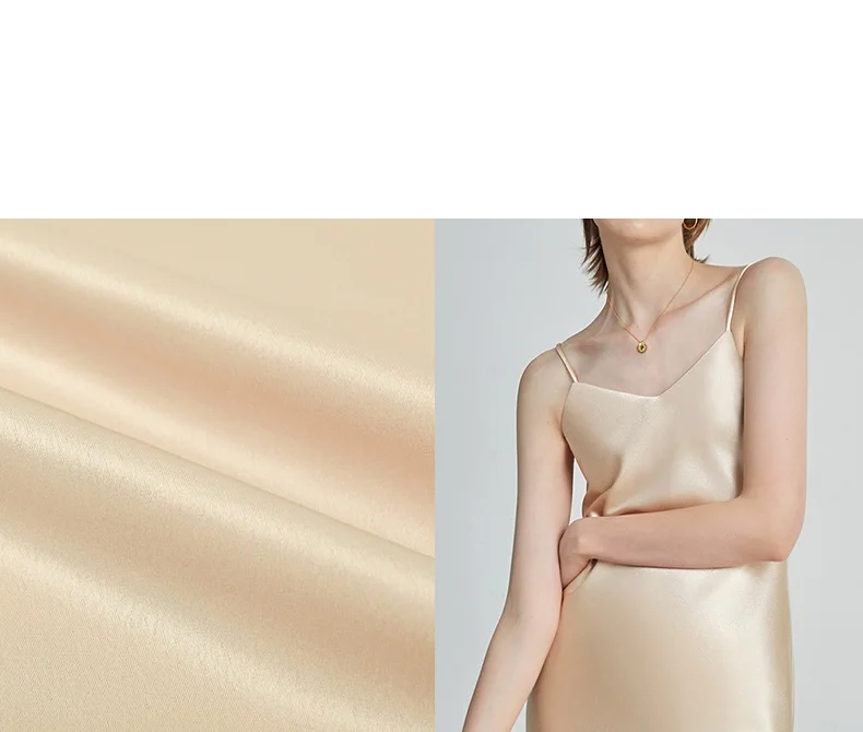 Spot acetate satin satin single satin spring and summer casual dress qipao dress nightgown fabric