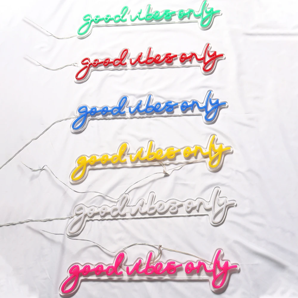 Commercial Personal Use Logo Customized Warm White Flexible Acrylic Led Neo Sign Custom Neon Sign