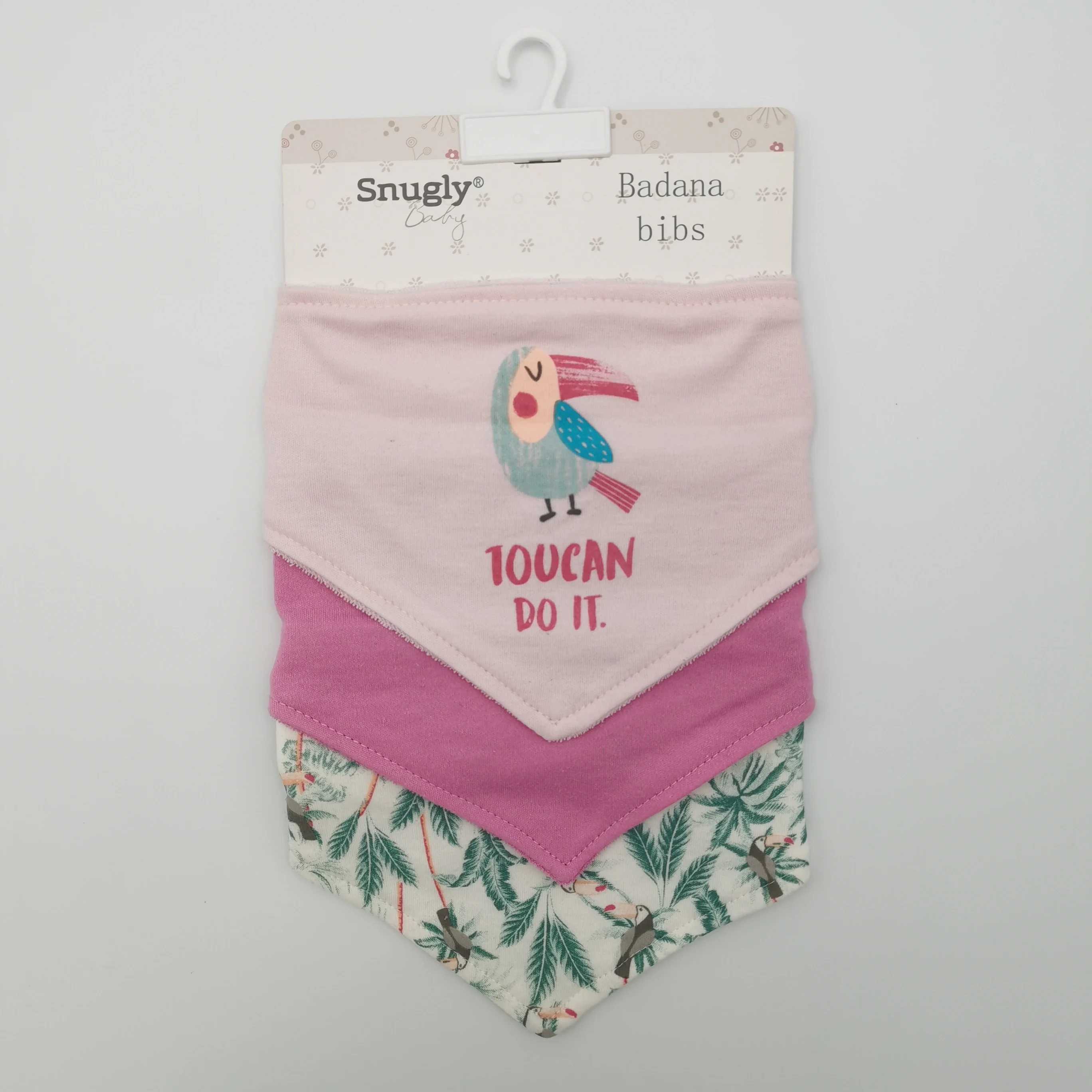 Baby Bibs Textile Triangular Bibs With Customized Pattern