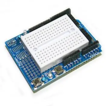 Оптовая продажа Прото Щит прототип плата расширения с Syb-170 мини макет на основе Protoshield для arduino uno r3 (086-2)