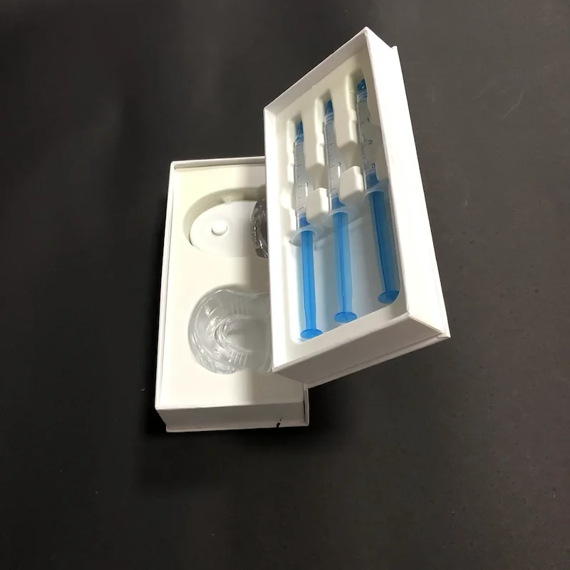 CE approved non peroxide private labels LED Cold Light home kit teeth whitening kit customized