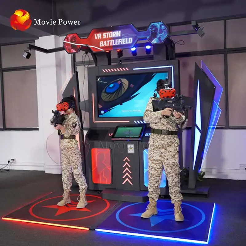  Кинотеатр Power парк аттракционов VR Cs спортивная игра монетная 360 градусов VR-машина бесконечный боевой симулятор 2