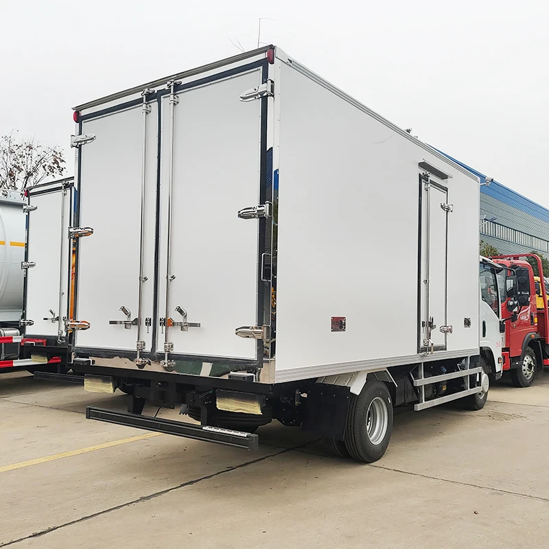 wholesale cold plate freezer truck  price howo isuzu 6x4 4x2 container freezer refrigerator trucks