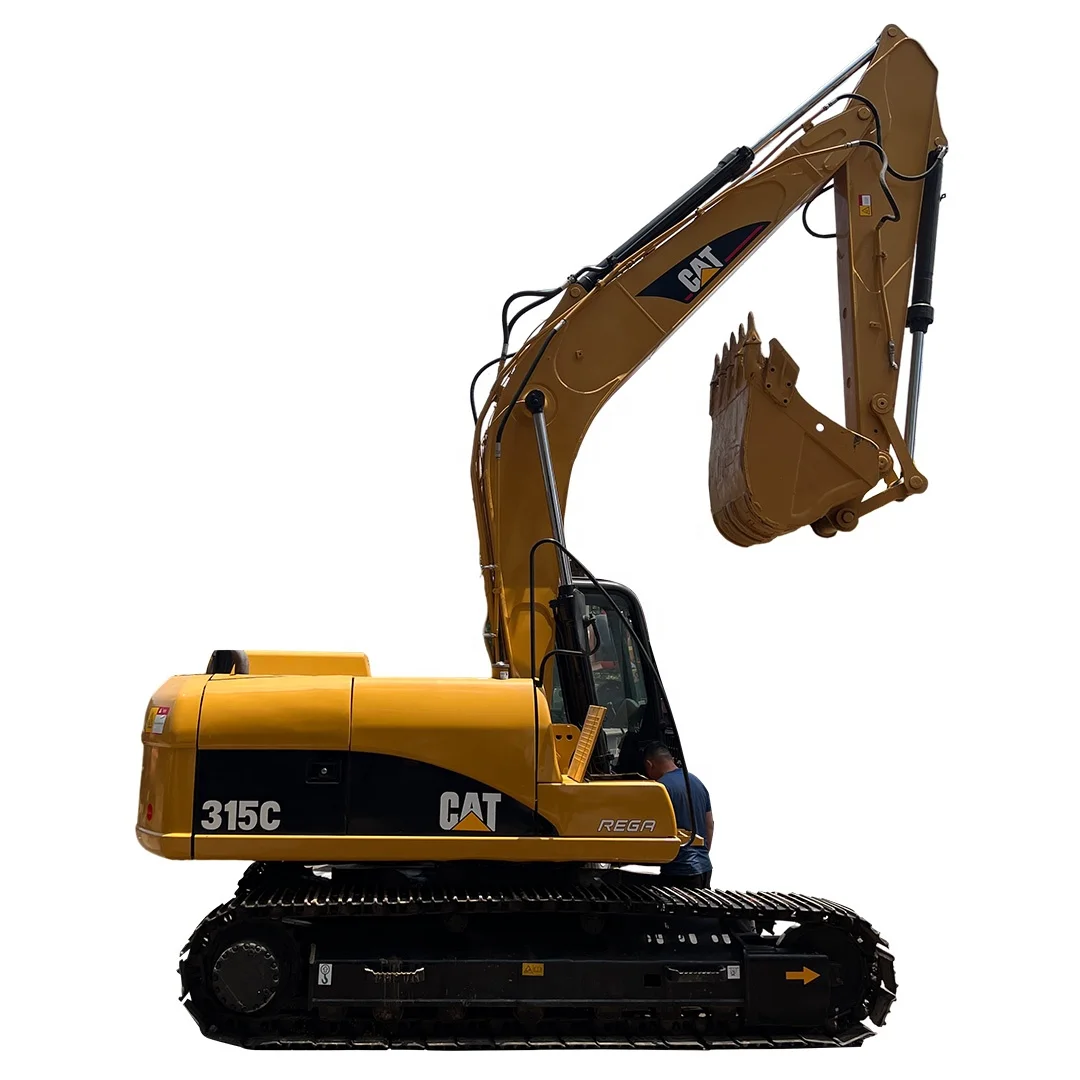 Оригинальный японский экскаватор CAT315C б/у в хорошем состоянии 15 тонн землеройный гусеничный 315 для продажи