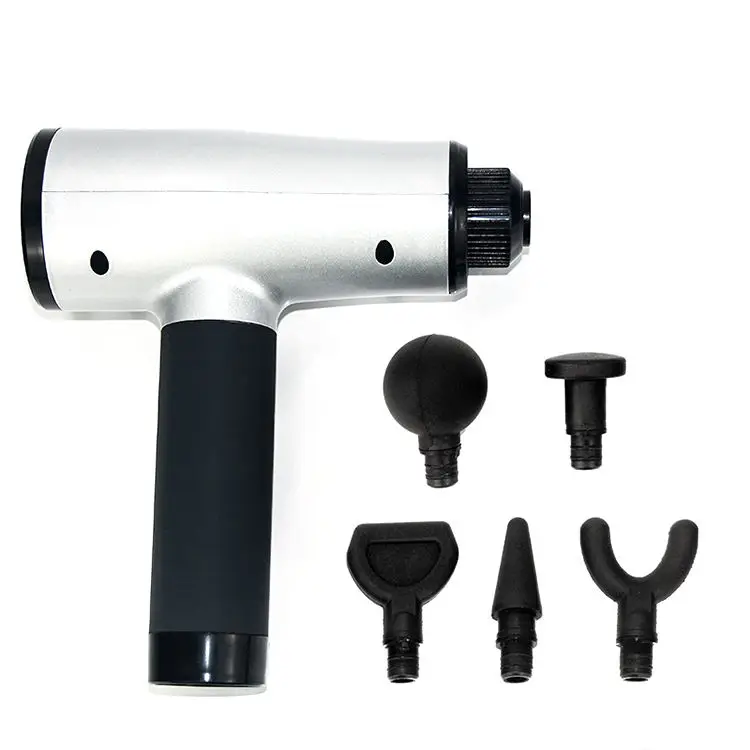 PZ Custom Box Wholesalers Professional Chiropractic Body Deep Muscle Massage Gun LCD Hand Touch Screen Vibration Massage Gun